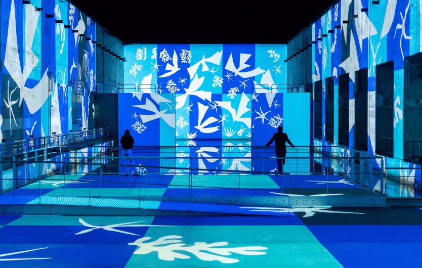 Matisse Collages bleus