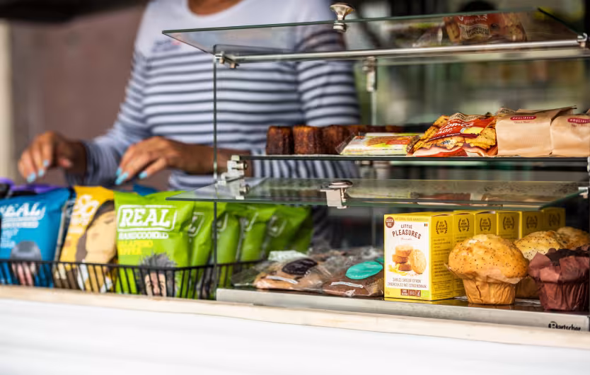 restauration kiosque muffins nourriture