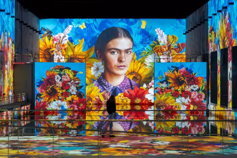 frida kahlo fleurs autoportrait