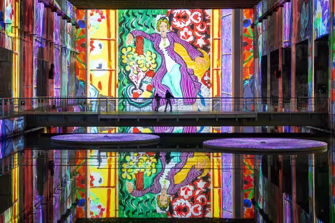matisse femme mauve