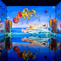 Vue exposition Dalí Bassins