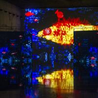 Vue exposition Klee Bassins