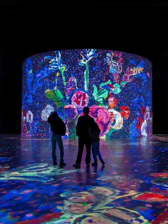 vue citerne immersive nuit étoilée Van Gogh