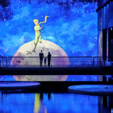 the little prince projection water