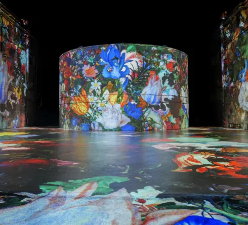 Tableau Stilleven vue exposition Bassins