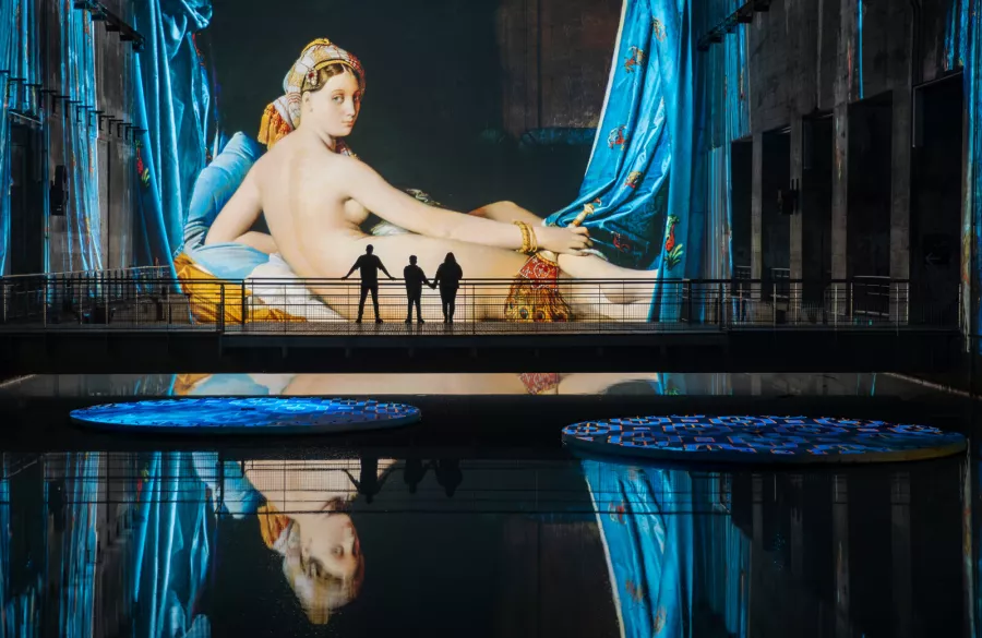 la grande odalisque orientalistes bassin des lumières