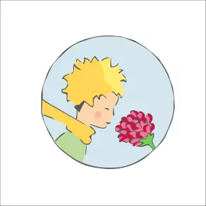petit prince rose