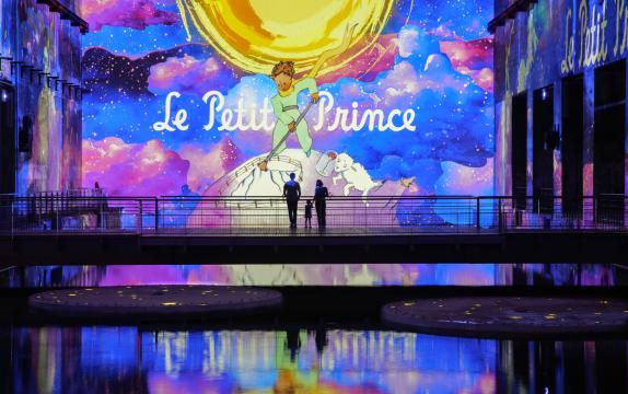 le petit prince bassins reflets