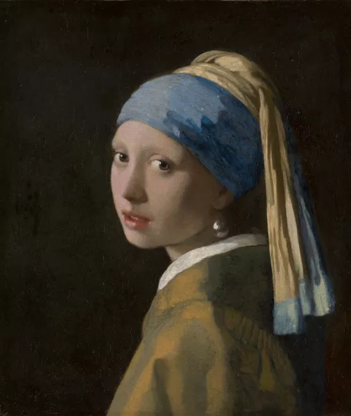 Painting Girl with a Pearl Earring Vermeer
