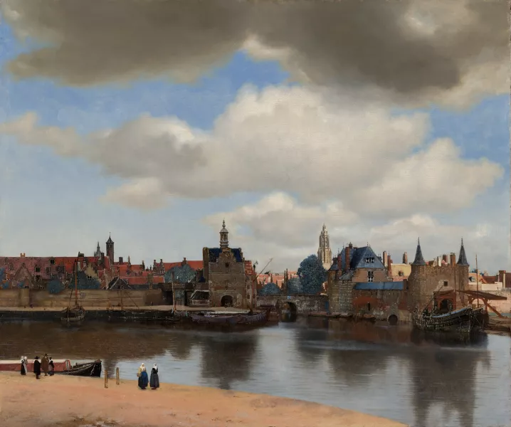 Painting View of Delft Vermeer