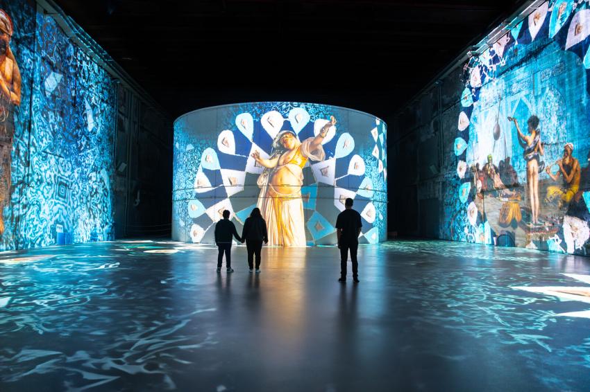 les orientalistes bassins des lumières immersive