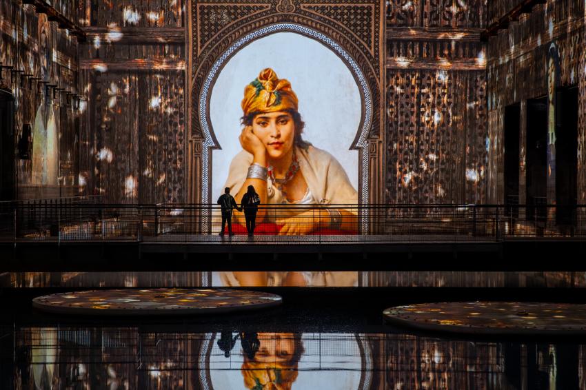 les orientalites bassins des lumières exposition immersive