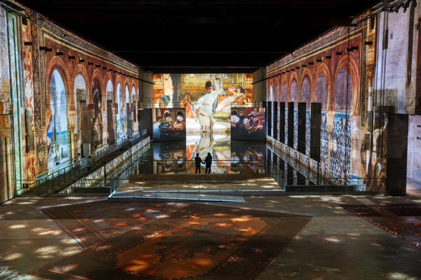les orientalistes bassins des lumières immersive