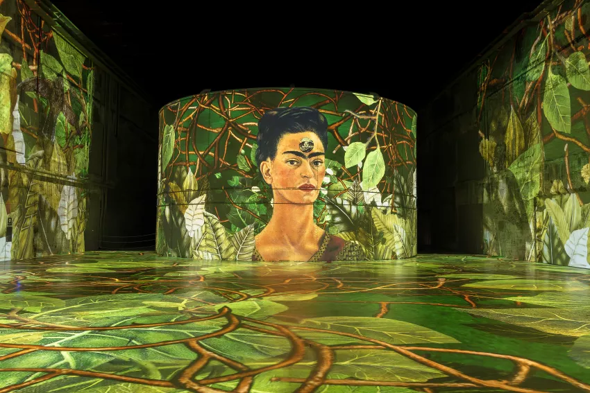 nature arbres verts frida kahlo