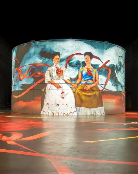 oeuvre projection frida kahlo