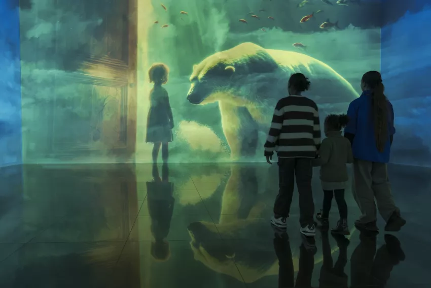 ours et petite fille oniria