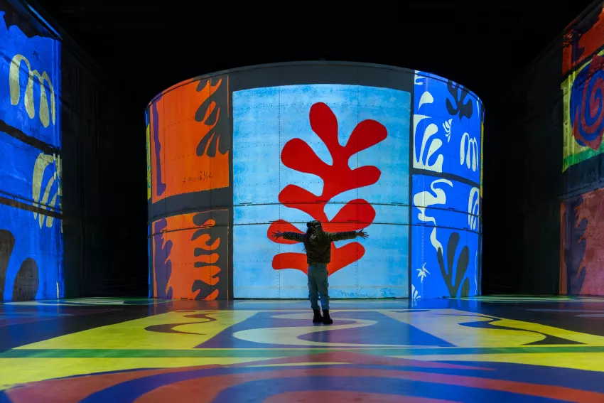 citerne matisse couleurs projection