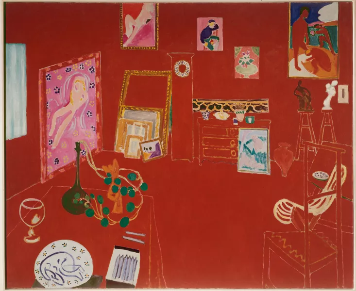 matisse atelier rouge 