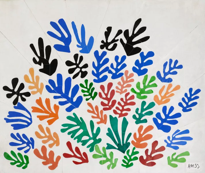 matisse peinture gerbe