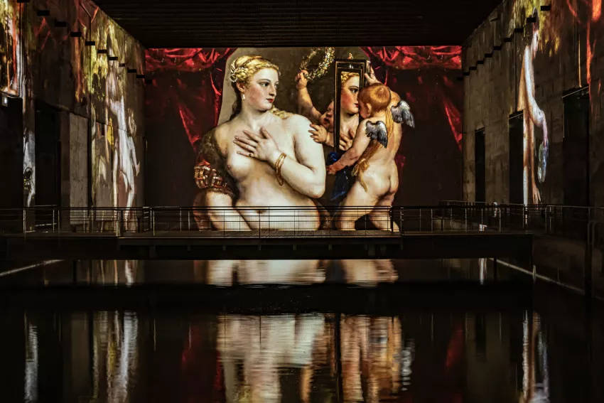 Vue exposition événement Venise Bassins