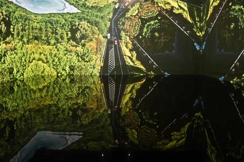 Vue exposition Infinite Horizons Bassins