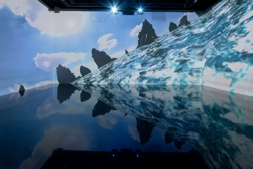 Vue exposition Infinite Horizons Bassins