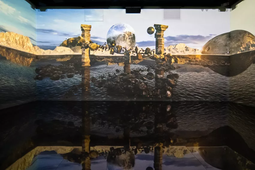 Vue exposition Infinite Horizons Bassins