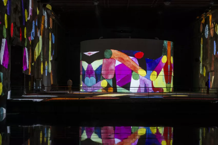 Vue exposition Nuit de Chine Klee Bassins