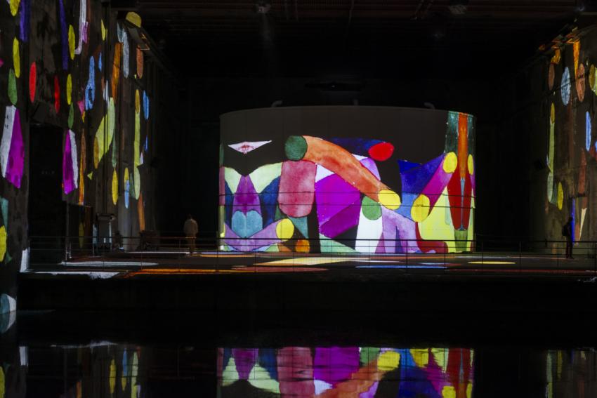 Vue exposition Nuit de Chine Klee Bassins