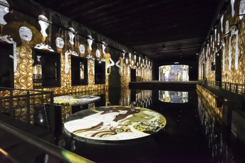Vue exposition Klimt or Bassins
